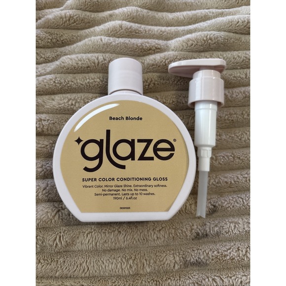 Glaze Other - Glaze Super Color Conditioning Gloss BEACH BLONDE 190 ml / 6.4 oz Vibrant Hair